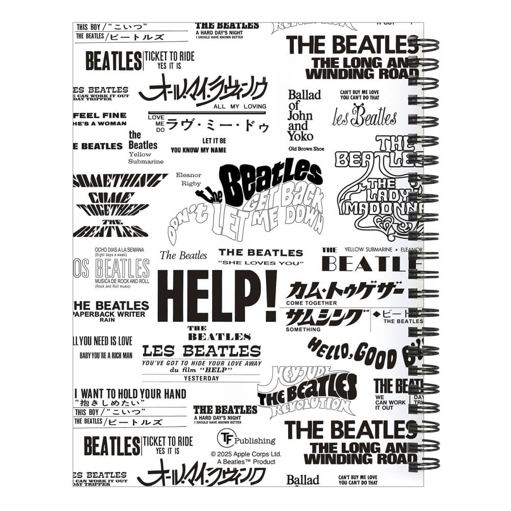 Beatles 2027 Medium Weekly Monthly Planner First Alternate Image