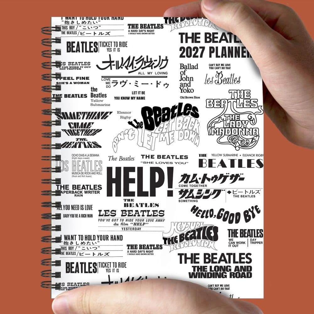 Beatles 2027 Medium Weekly Monthly Planner Sixth Alternate Image