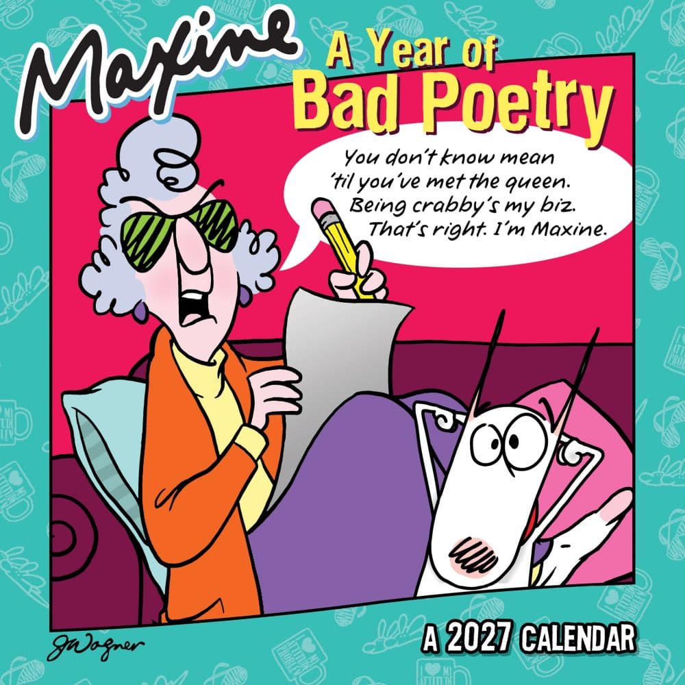 Maxine 2027 Mini Wall Calendar Main Product Image