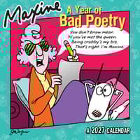 image Maxine 2027 Mini Wall Calendar Main Product Image