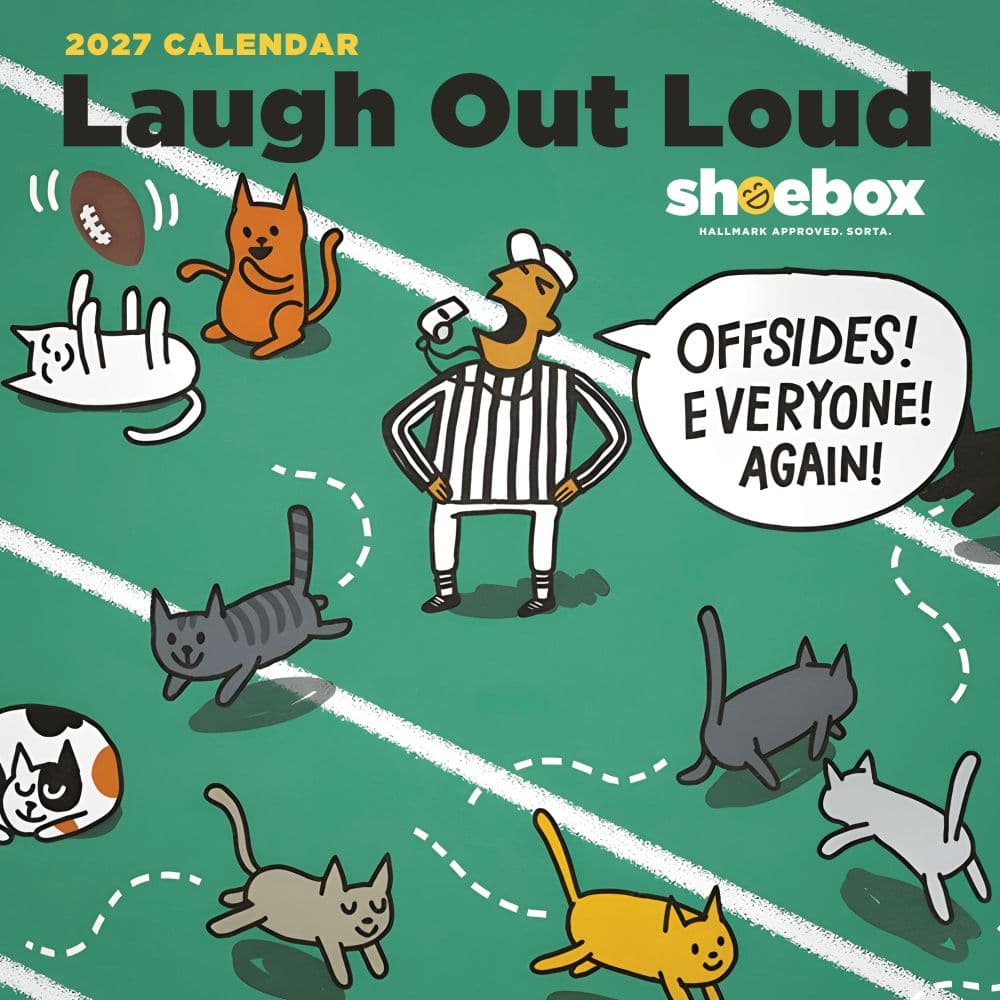 image Shoebox Laugh Out Loud 2027 Wall Calendar Main Product Image