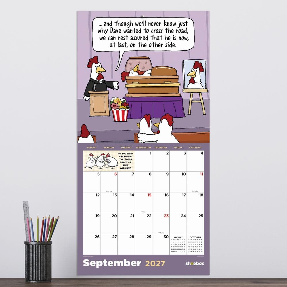 Shoebox Laugh Out Loud 2027 Wall Calendar Fourth Alternate Image