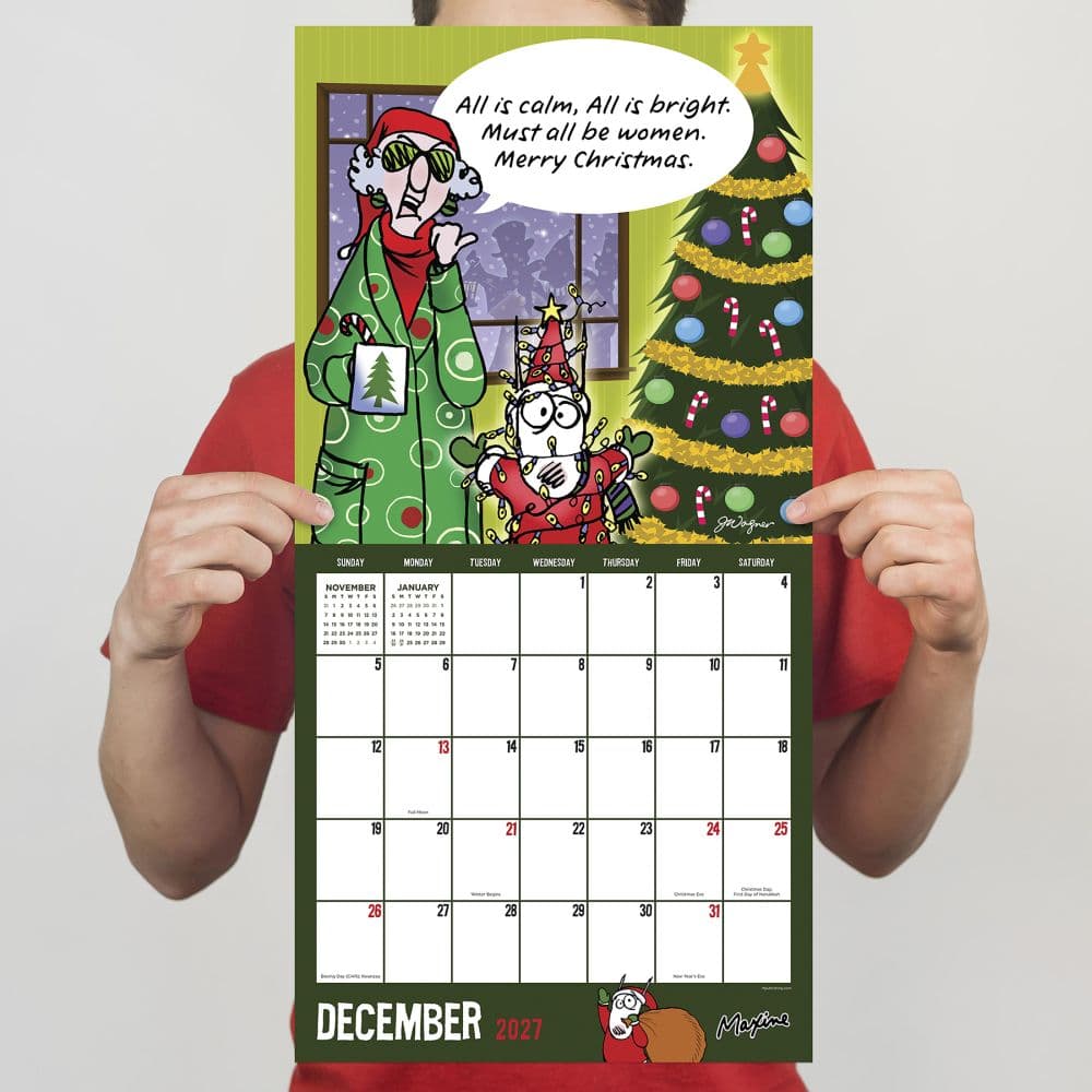 Maxine 2027 Wall Calendar Fifth Alternate Image