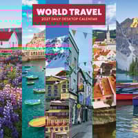 image World Travel 2027 Desk Calendar Main Product Image