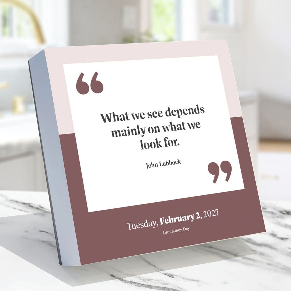 Inspire 2027 Desk Calendar Second Alternate Image