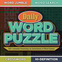 image Daily Word Puzzle 2027 Desk Calendar Main Product Image