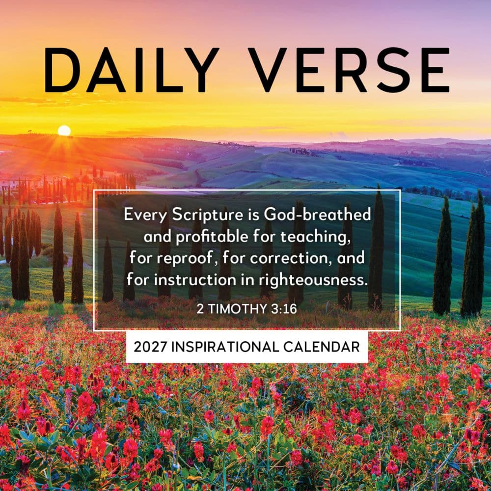 image Daily Verse 2027 Desk Calendar Main Product Image