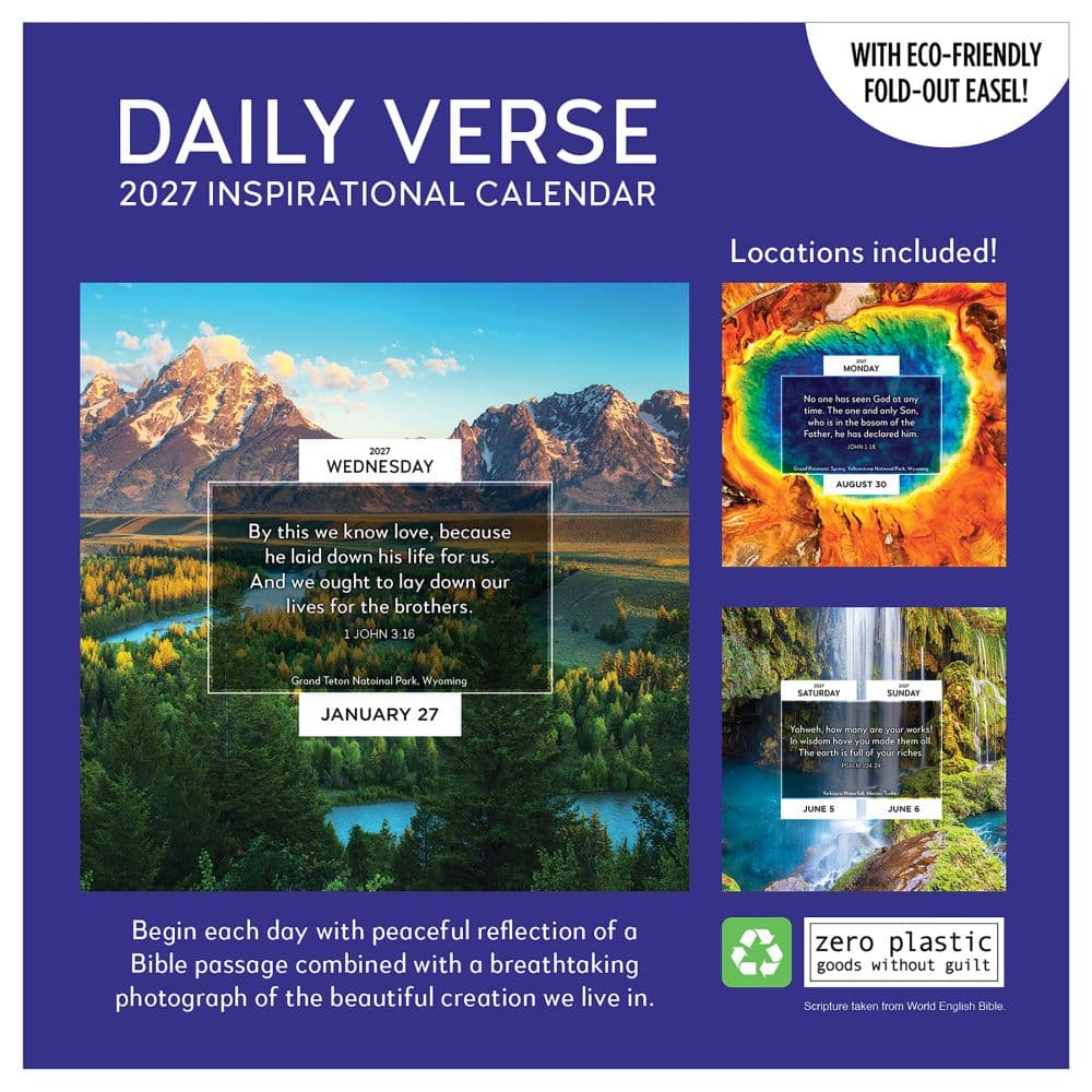 Daily Verse 2027 Desk Calendar First Alternate Image