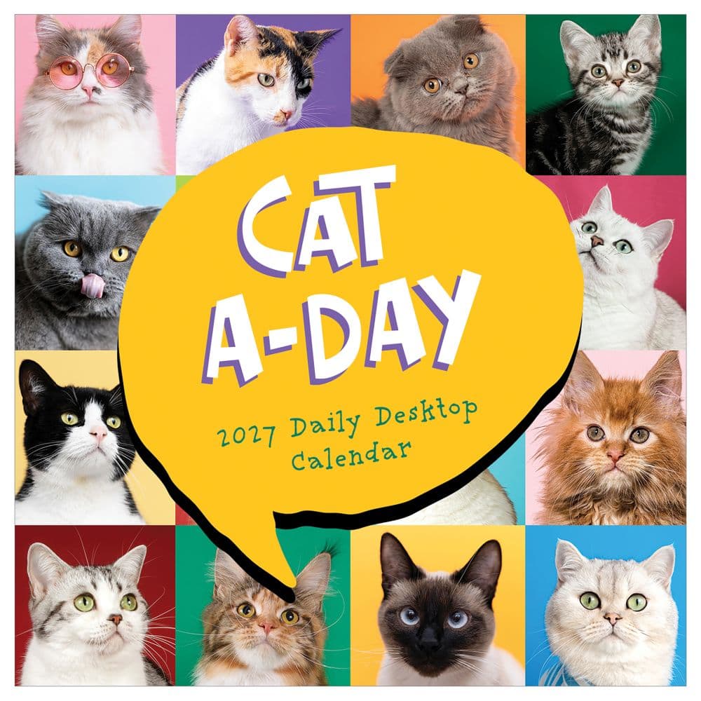 Cat A Day 2027 Desk Calendar Fourth Alternate Image