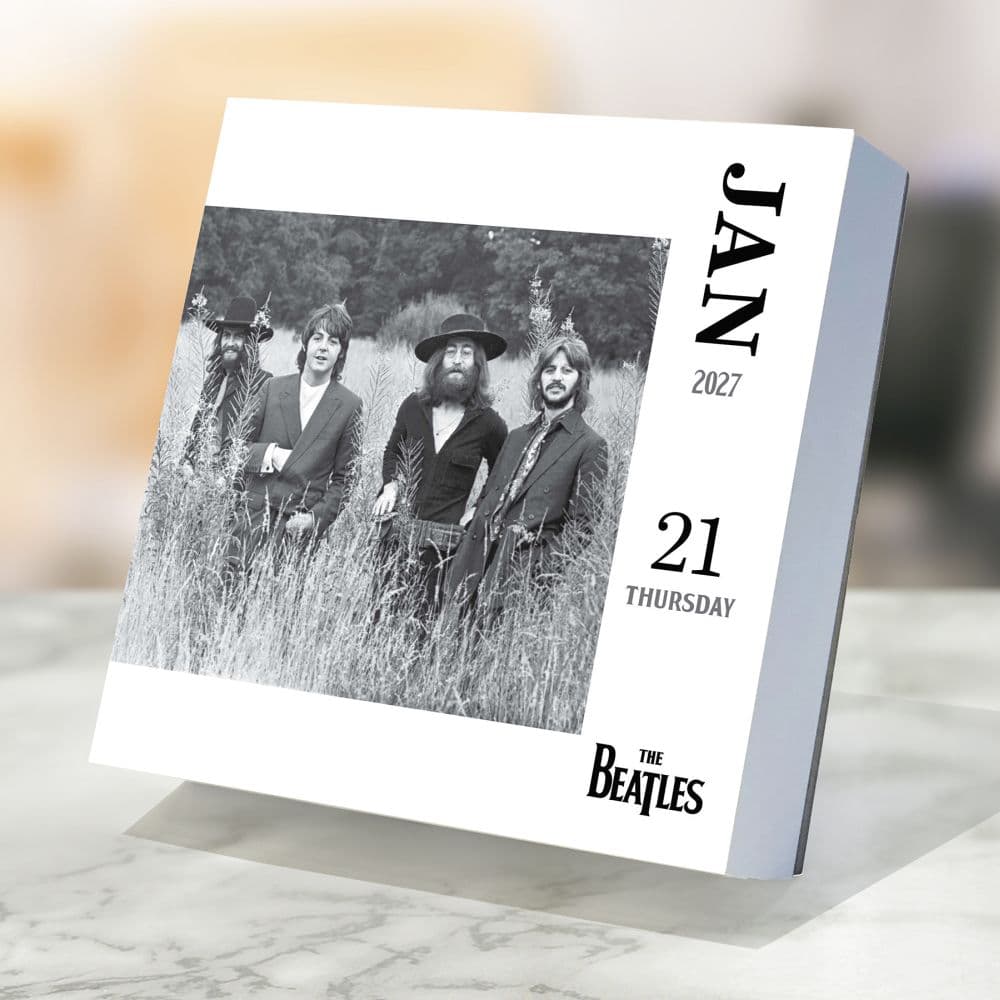 The Beatles 2027 Desk Calendar Third Alternate Image