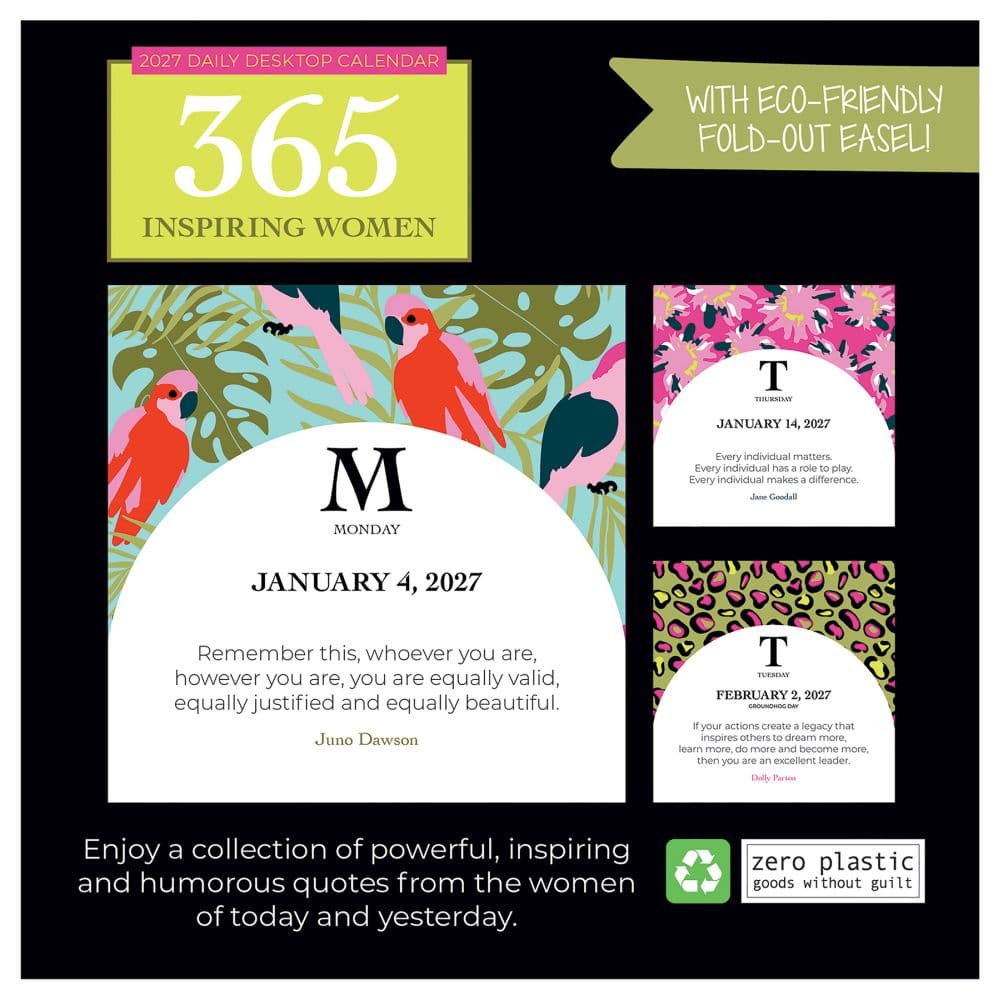 365 Inspiring Women 2027 Desk Calendar First Alternate Image
