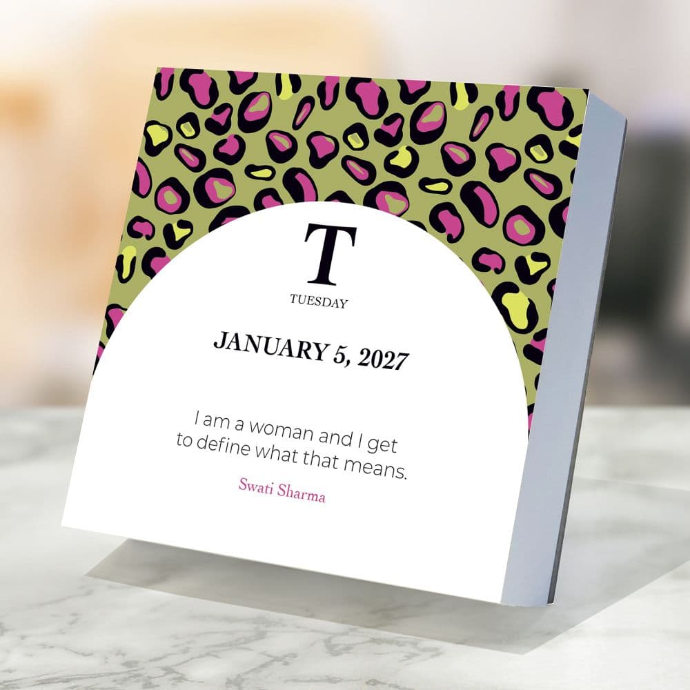365 Inspiring Women 2027 Desk Calendar Third Alternate Image