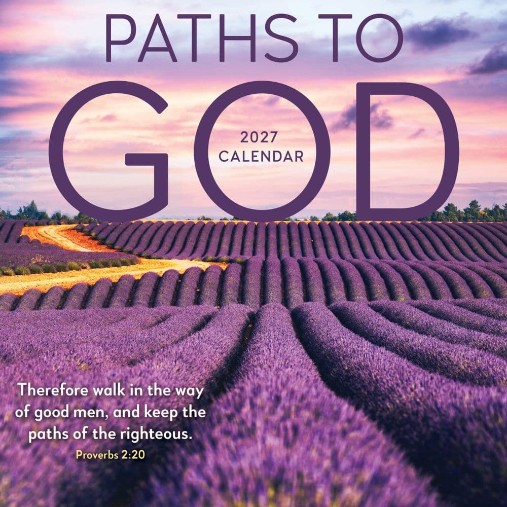 2027 TF Publishing Paths to God 7 x 7 Monthly Wall Calendar, Multicolored (27-2005) | Quill
