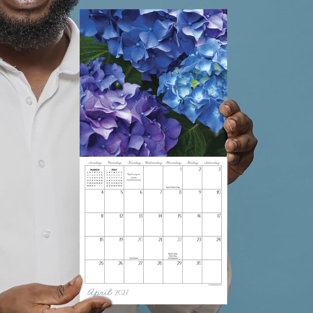 Flowers 2027 Mini Wall Calendar Fifth Alternate Image