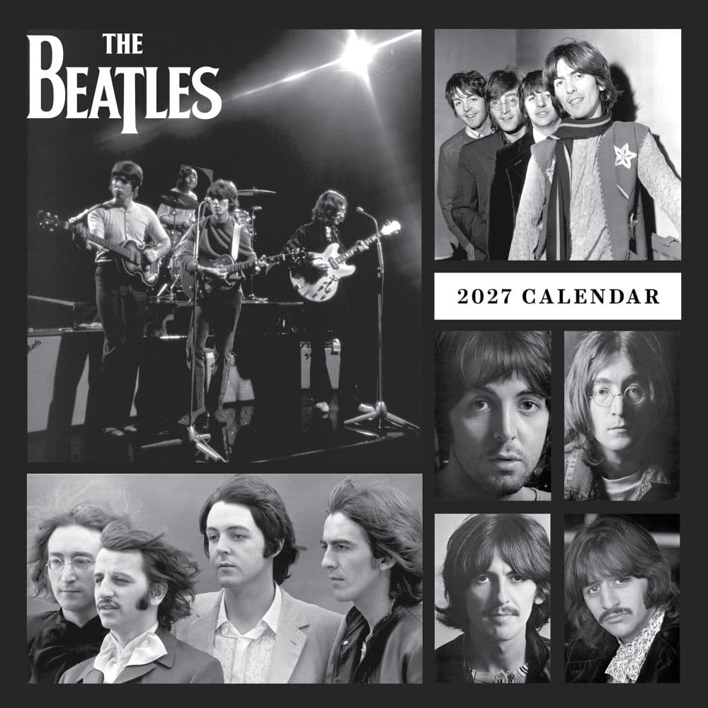 image The Beatles 2027 Mini Wall Calendar Main Product Image