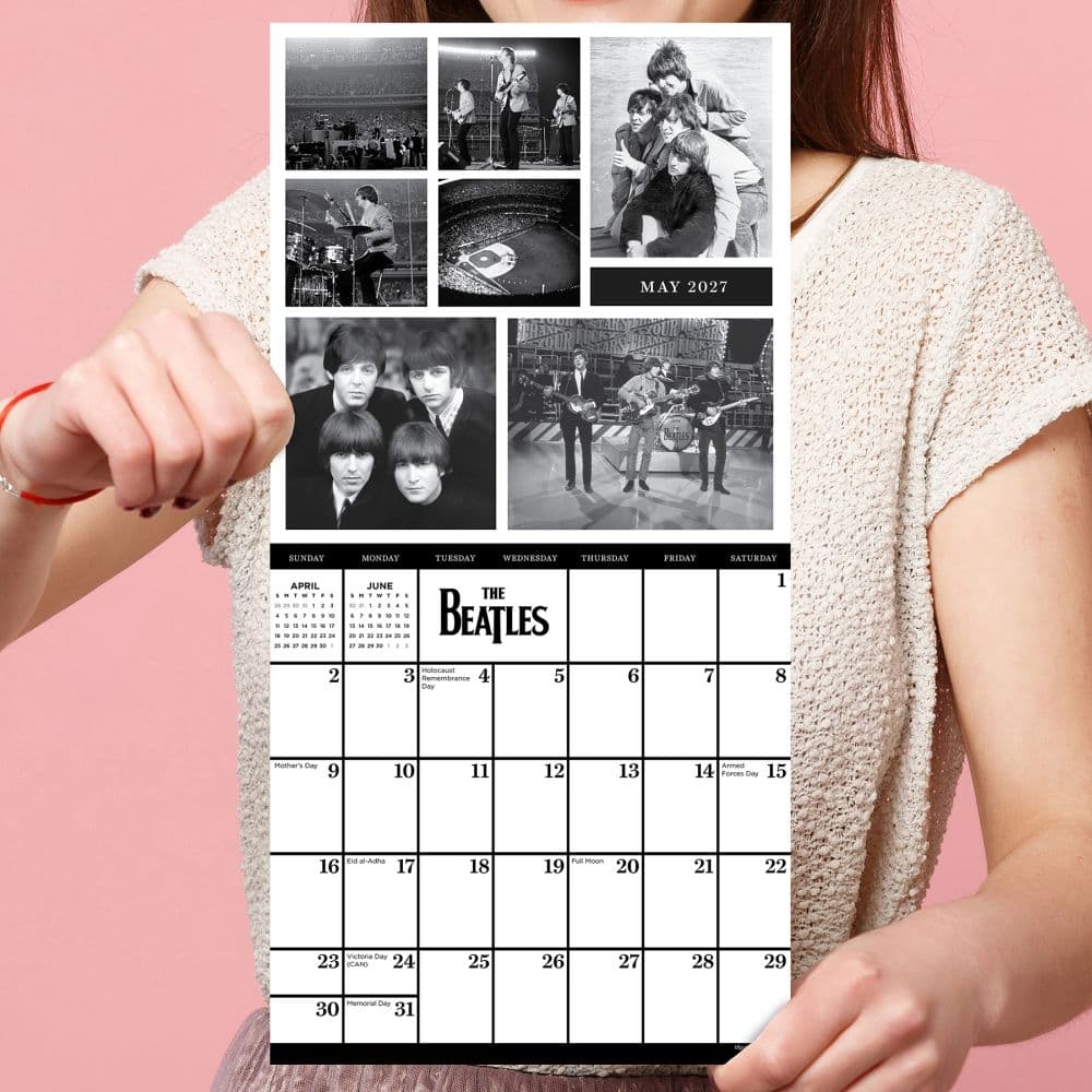 The Beatles 2027 Mini Wall Calendar Fifth Alternate Image