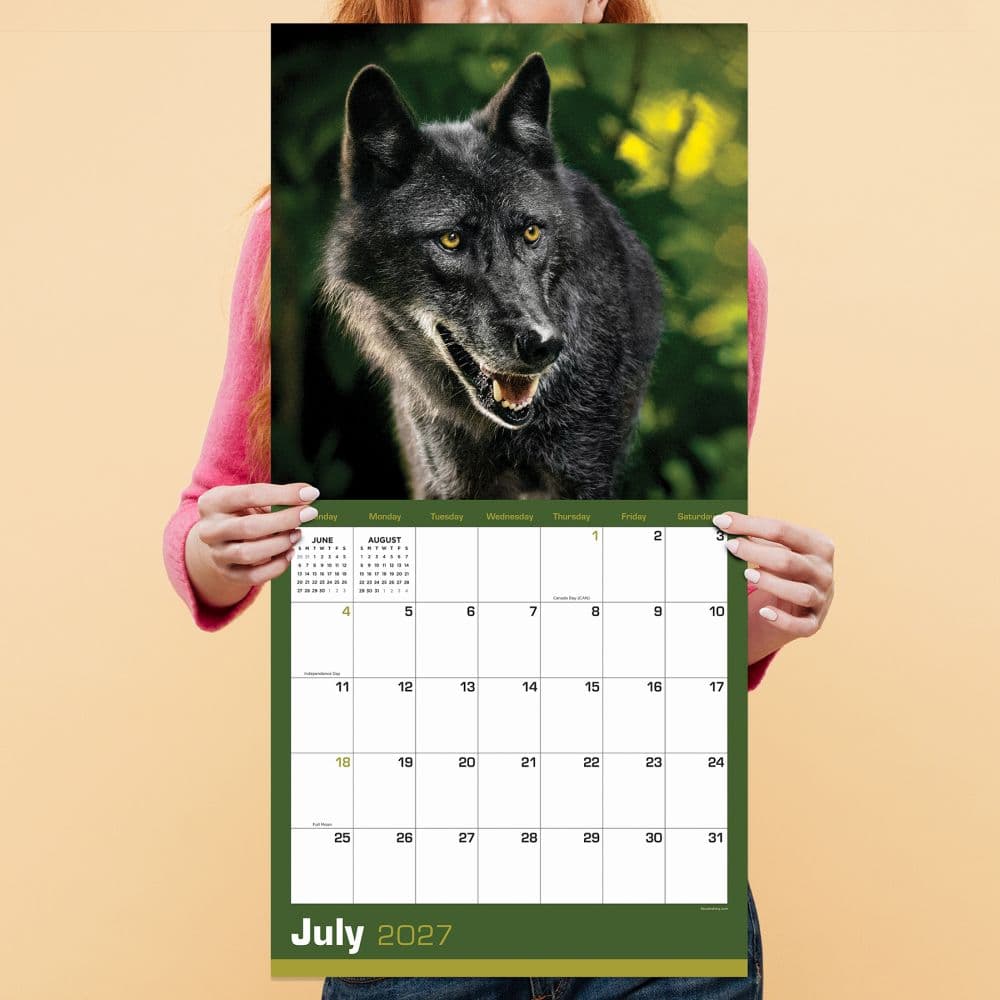 Wolves 2027 Wall Calendar Fifth Alternate Image