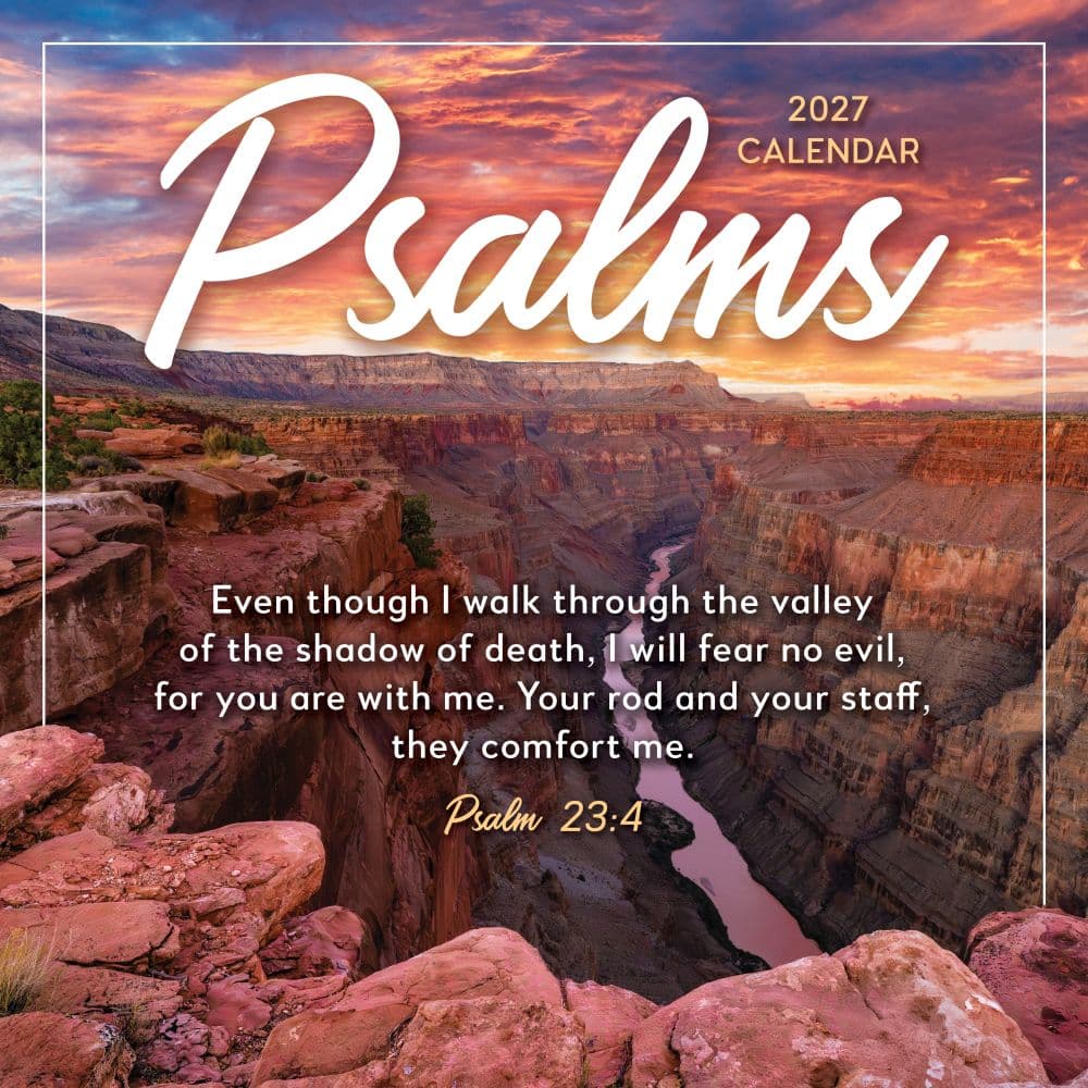 image Psalms 2027 Wall Calendar Main Product Image