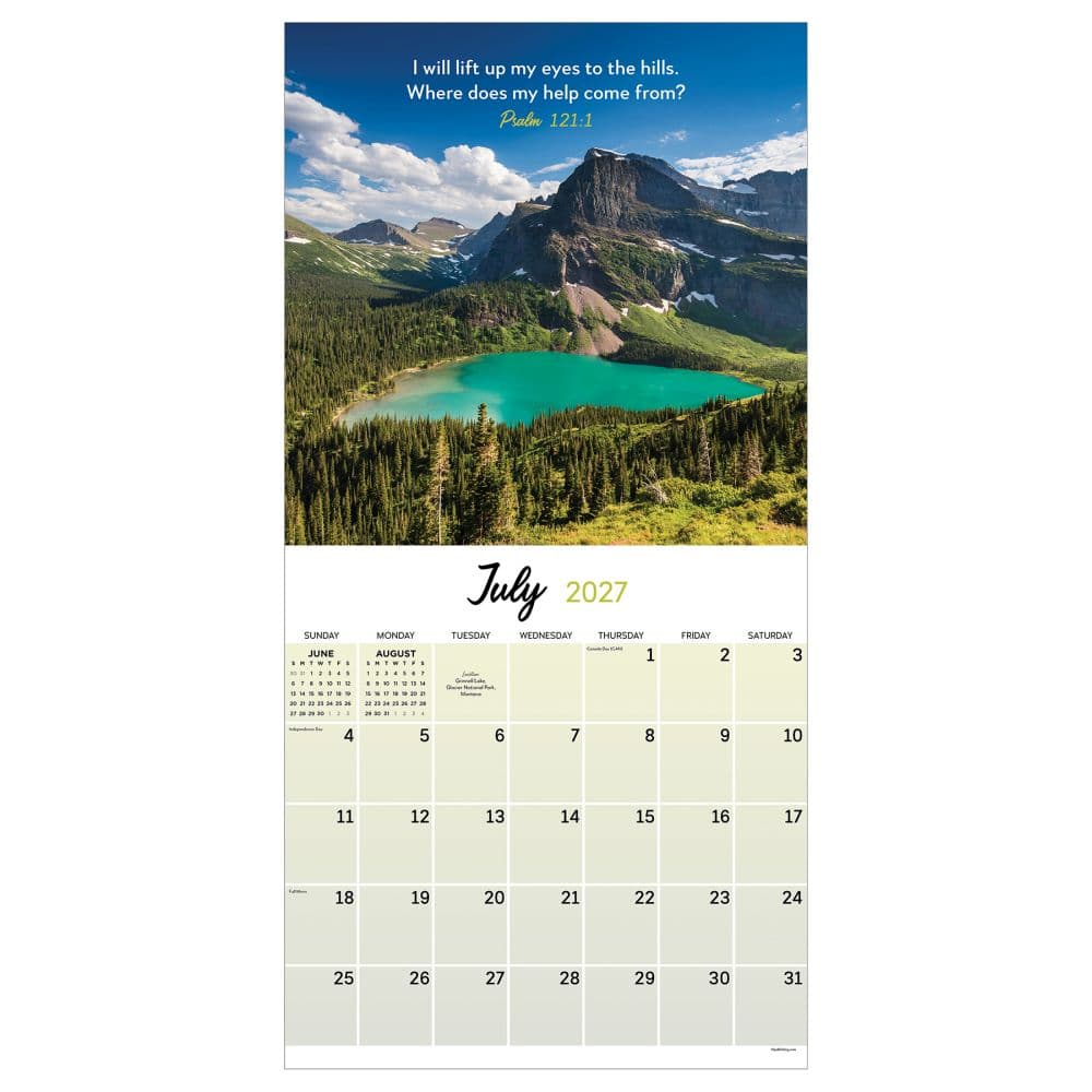 Psalms 2027 Wall Calendar Third Alternate Image
