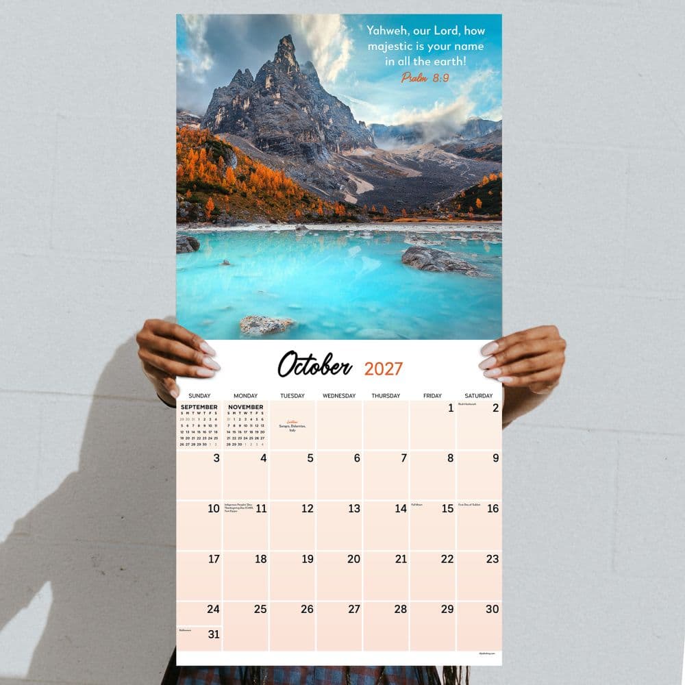 Psalms 2027 Wall Calendar Fifth Alternate Image