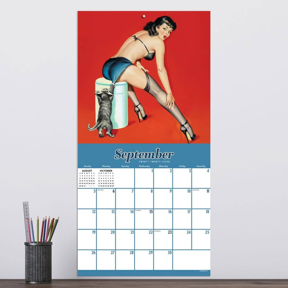 PinUps 2027 Wall Calendar Fourth Alternate Image