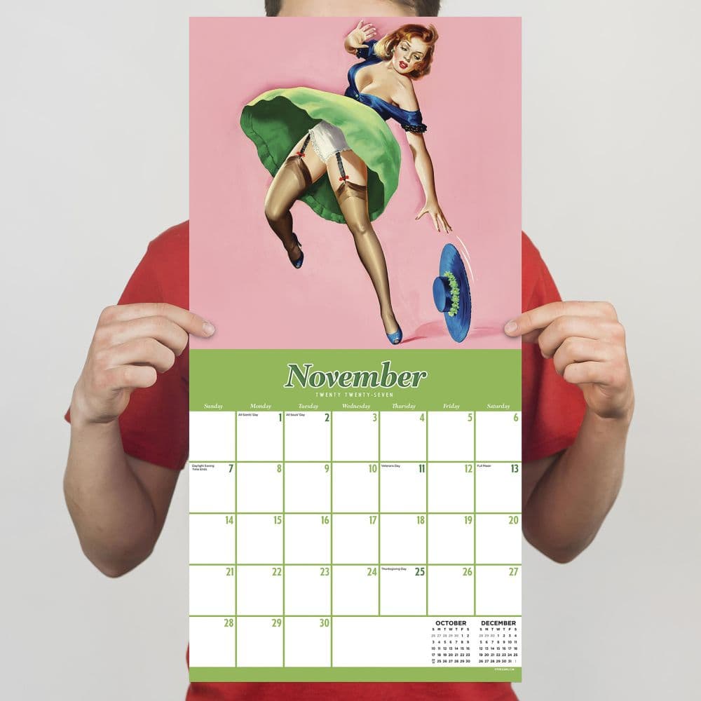 PinUps 2027 Wall Calendar Fifth Alternate Image