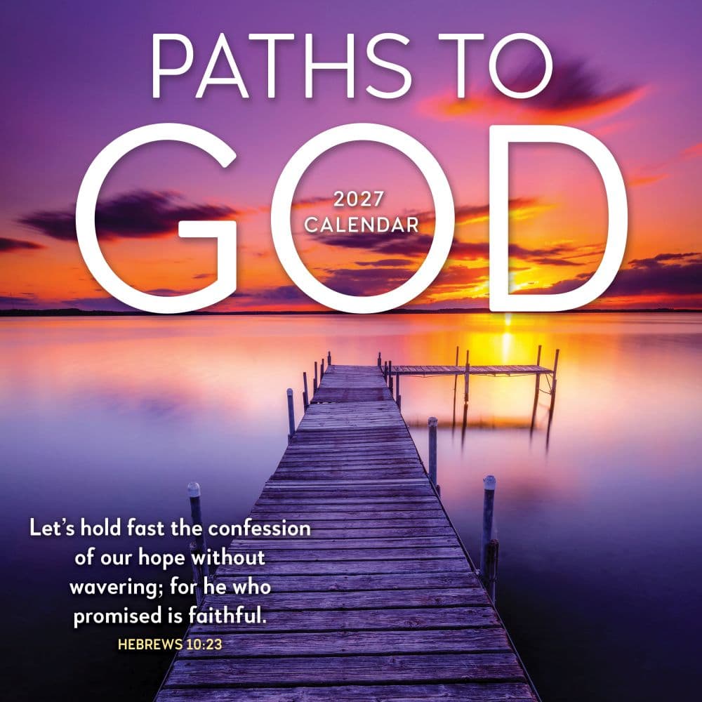 Paths to God 2027 Wall Calendar Main Product Image