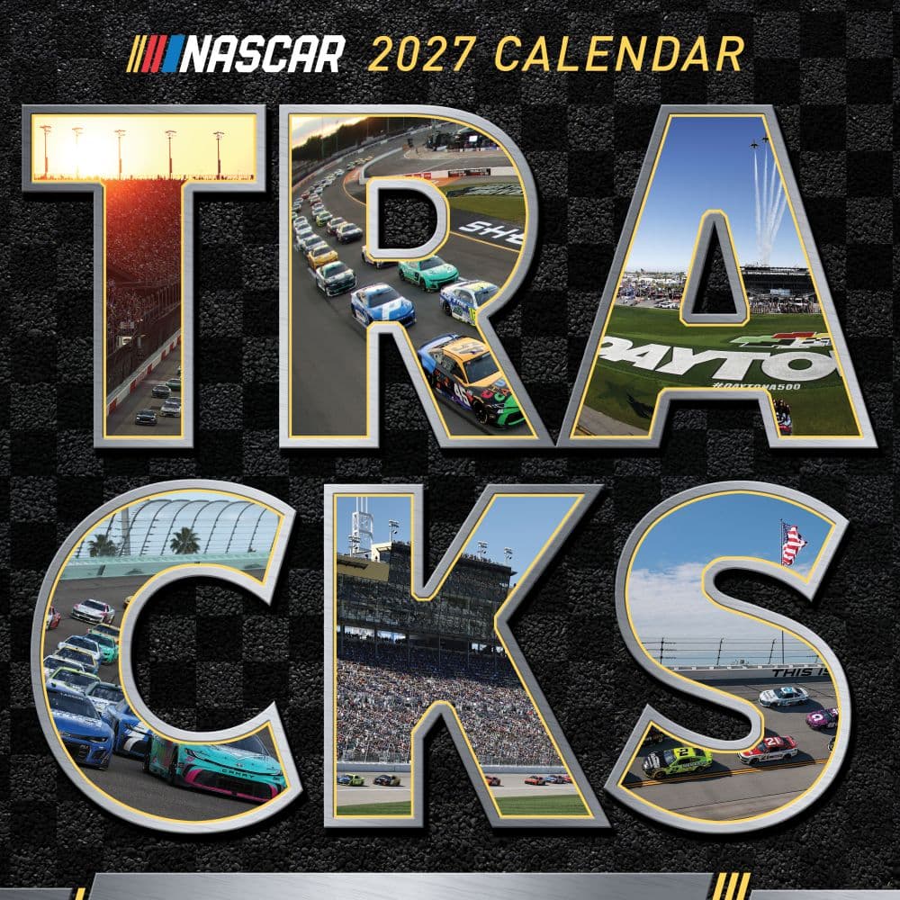 image Nascar Tracks 2027 Wall Calendar Main Product Image