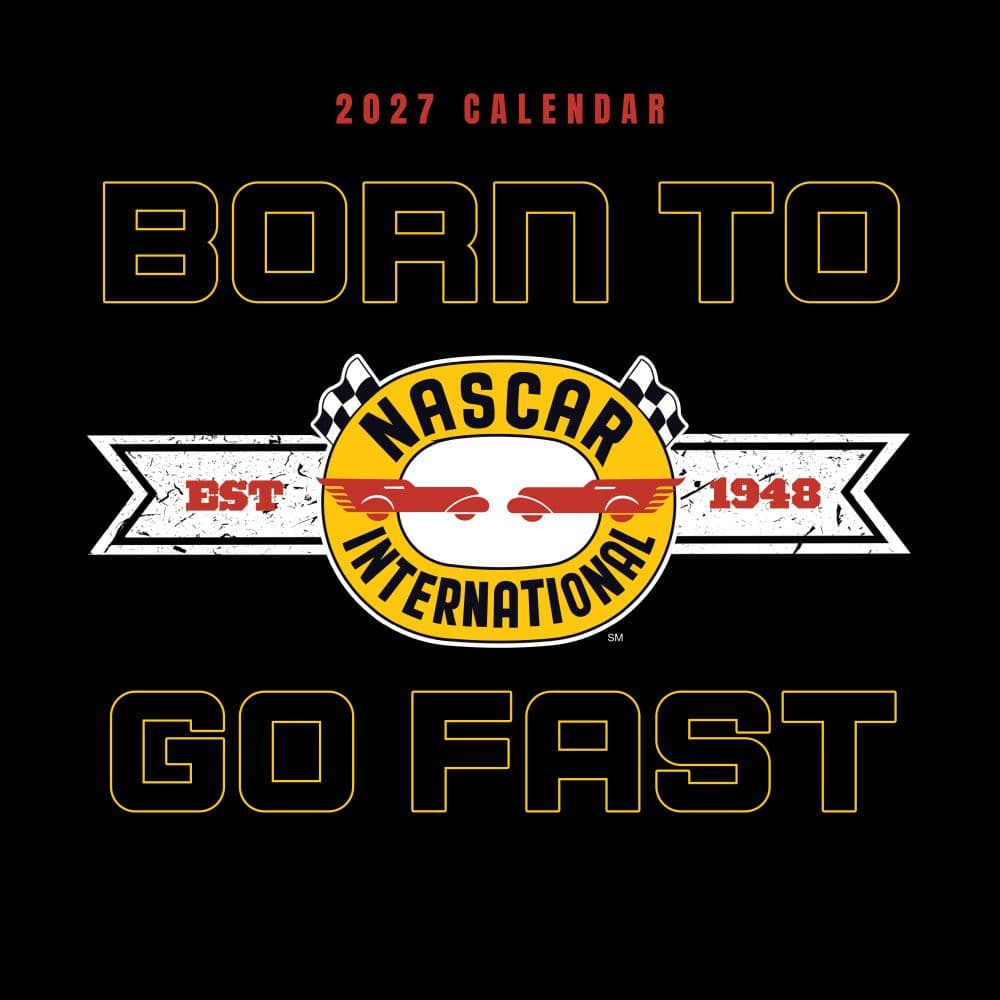 Nascar Trend 2027 Wall Calendar Main Product Image