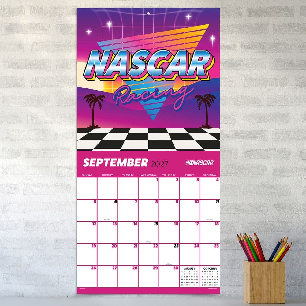 Nascar Trend 2027 Wall Calendar Fourth Alternate Image