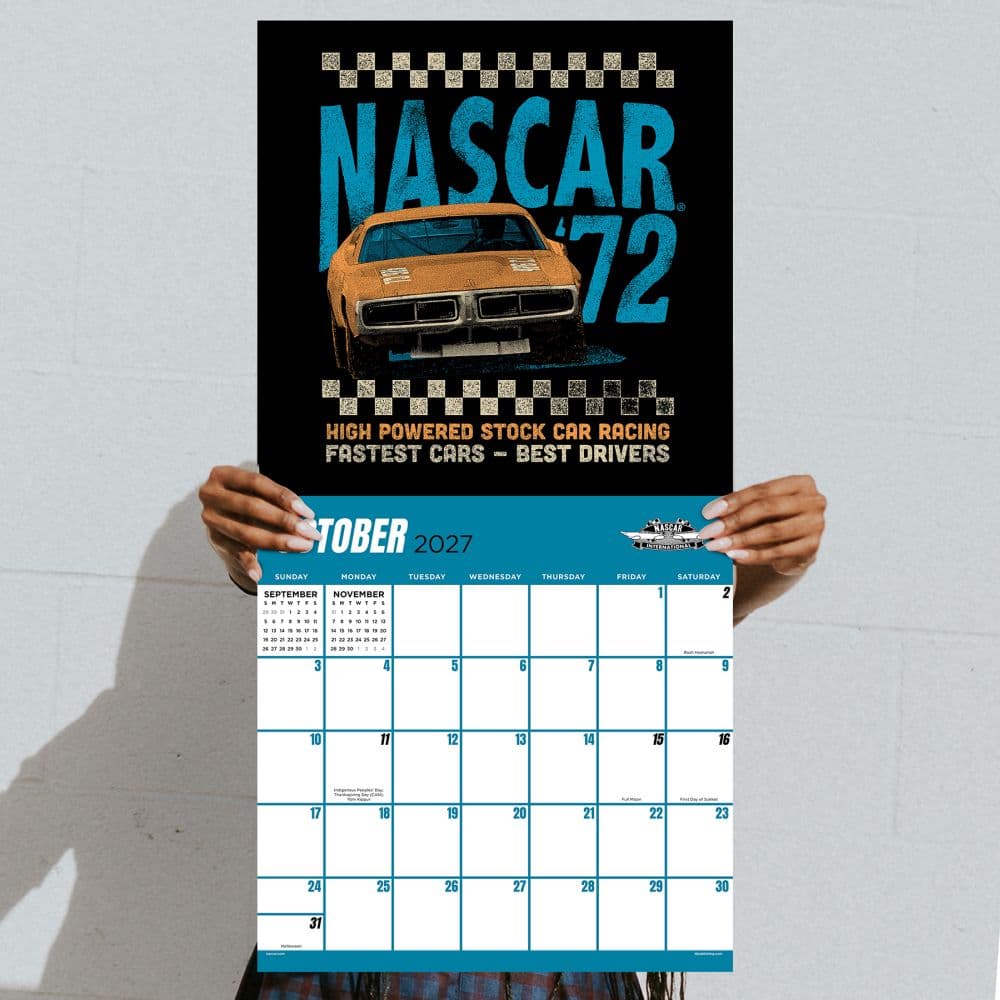Nascar Trend 2027 Wall Calendar Fifth Alternate Image