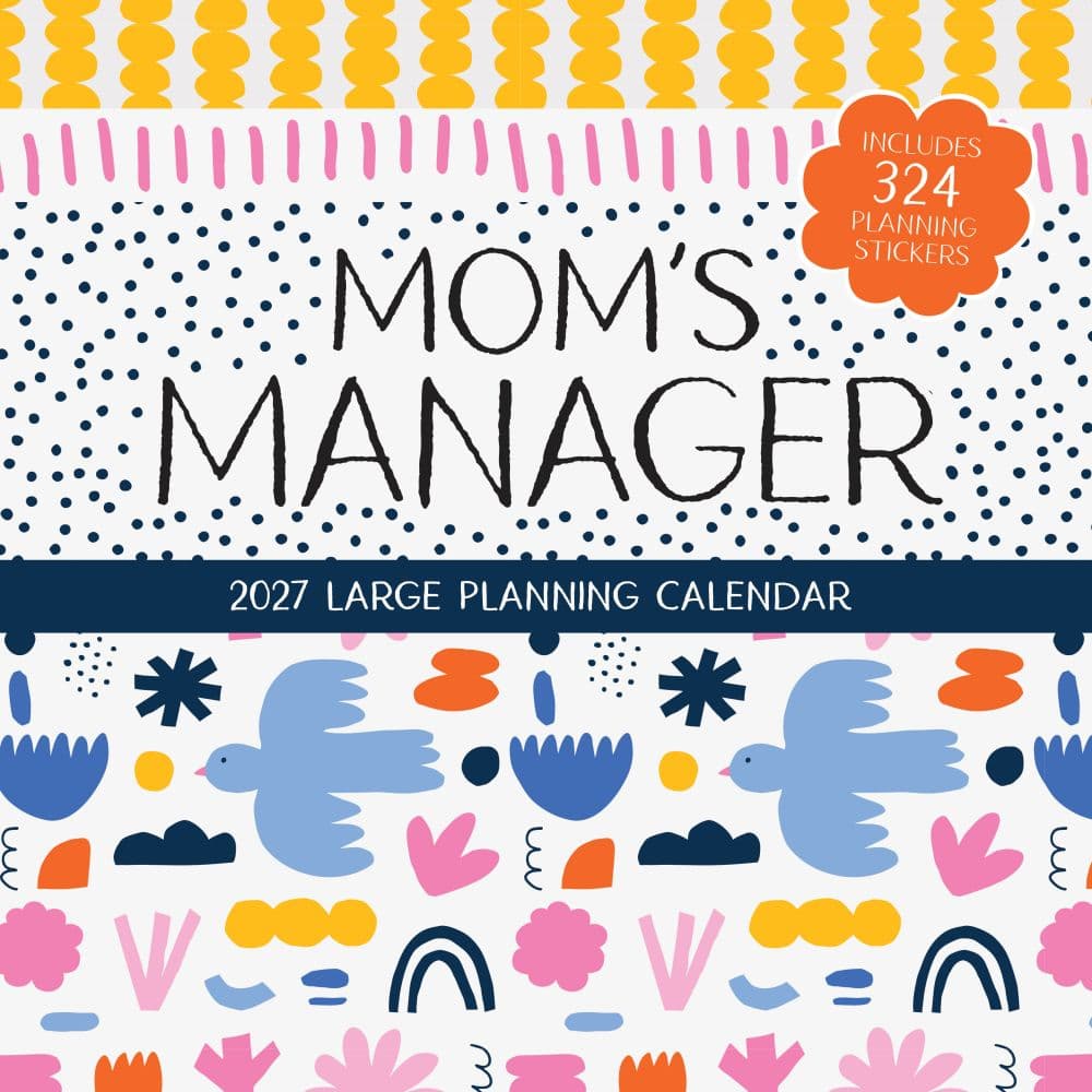 Moms Manager 2027 Wall Calendar Main Product Image