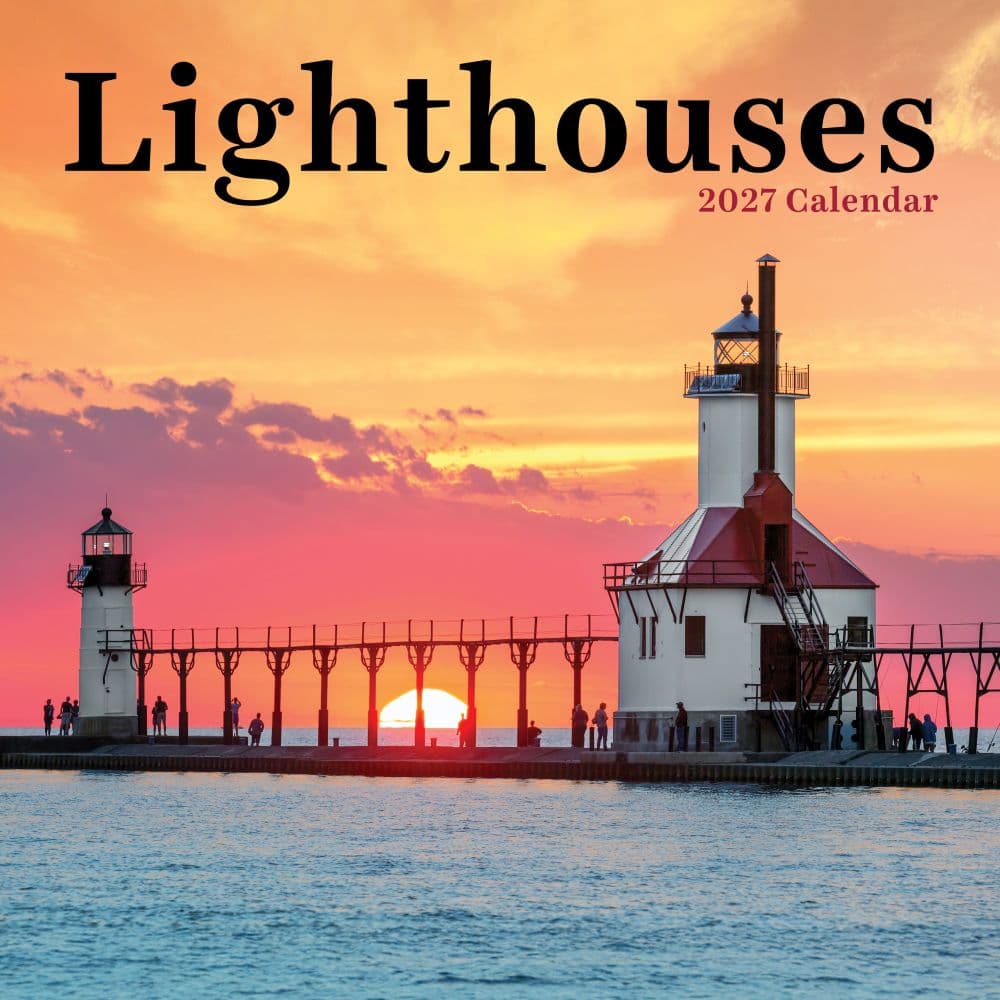Lighthouses 2027 Wall Calendar Main Product Image