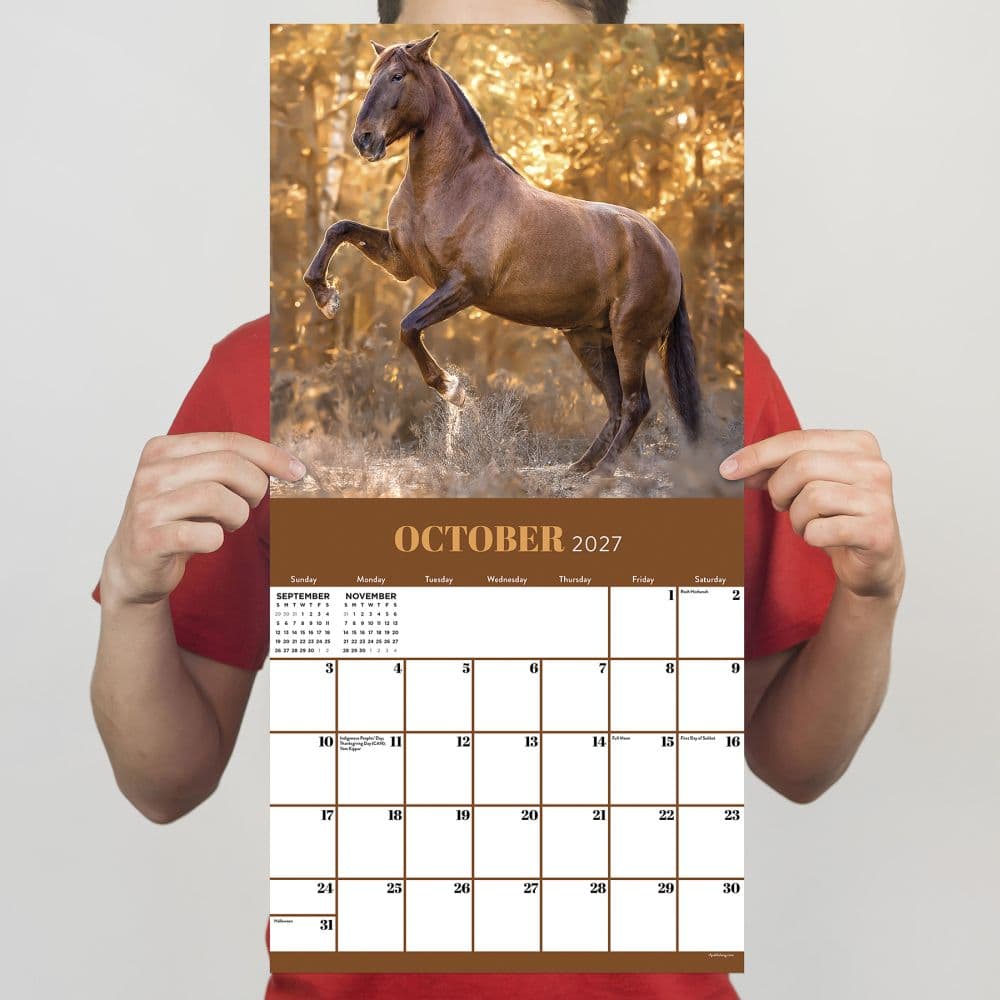 Horses 2027 Wall Calendar Fifth Alternate Image