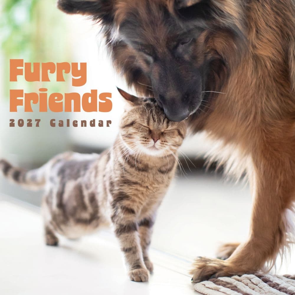 Furry Friends 2027 Wall Calendar Main Product Image