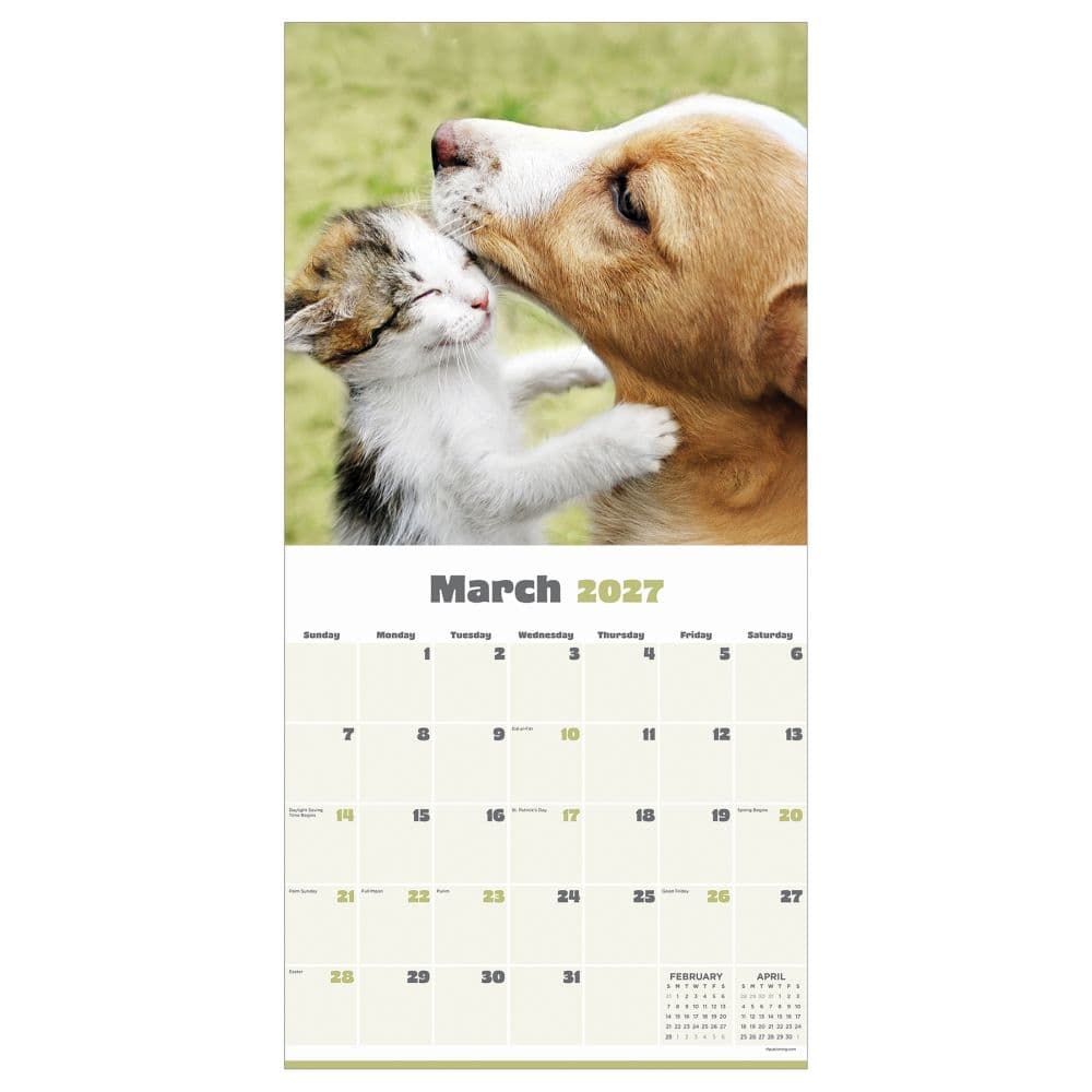 Furry Friends 2027 Wall Calendar Second Alternate Image