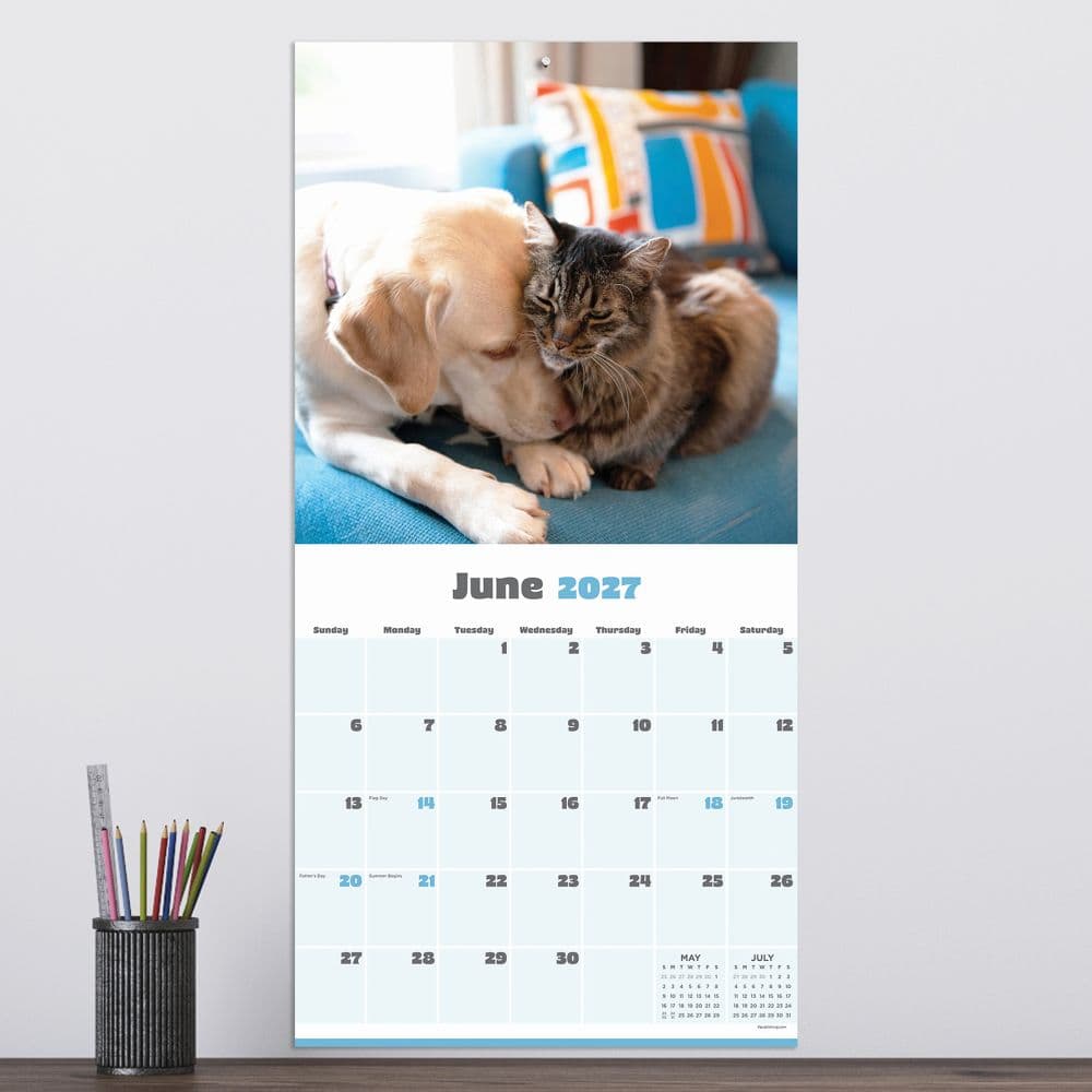 Furry Friends 2027 Wall Calendar Fourth Alternate Image