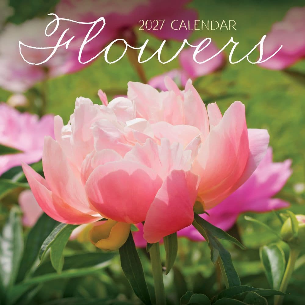 Flowers 2027 Wall Calendar Main Product Image