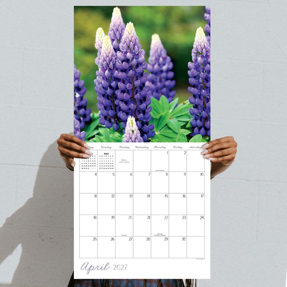 Flowers 2027 Wall Calendar Fifth Alternate Image