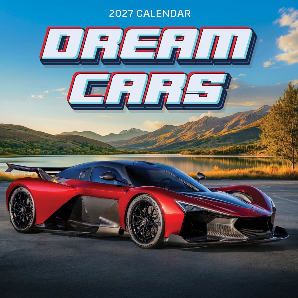 image Dream Cars 2027 Wall Calendar Main Product Image