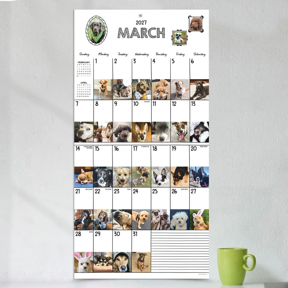 Dog-A-Day 2027 Wall Calendar Fourth Alternate Image