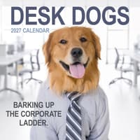 image Desk Dogs 2027 Wall Calendar Main Product Image