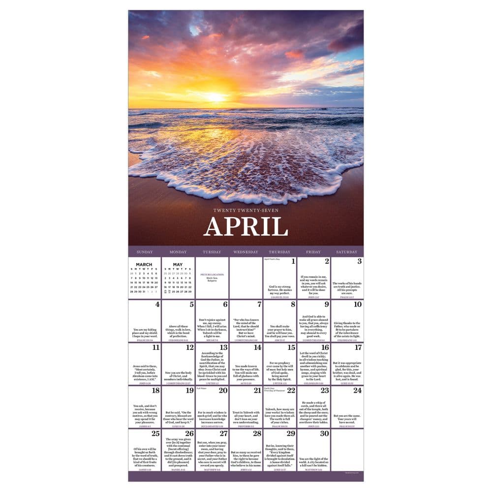 Daily Verse 2027 Wall Calendar Third Alternate Image