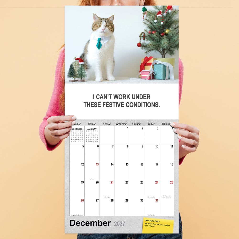 Corporate Cats 2027 Wall Calendar Fifth Alternate Image