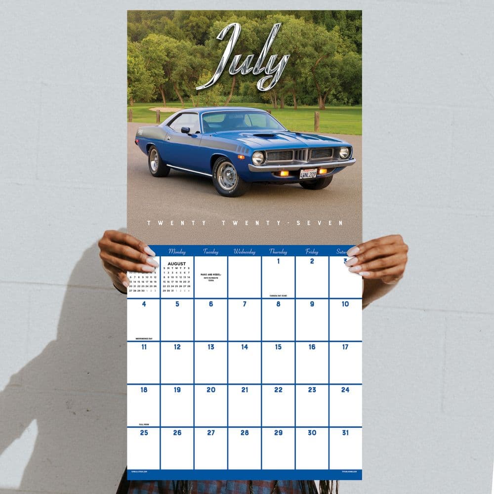 Classic Cars 2027 Wall Calendar Fifth Alternate Image
