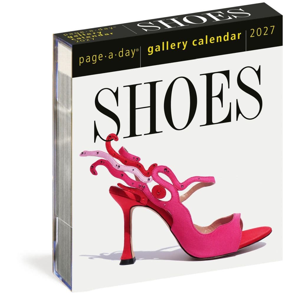Shoes Page-A-Day Gallery Calendar Refill Pack Main Product Image
