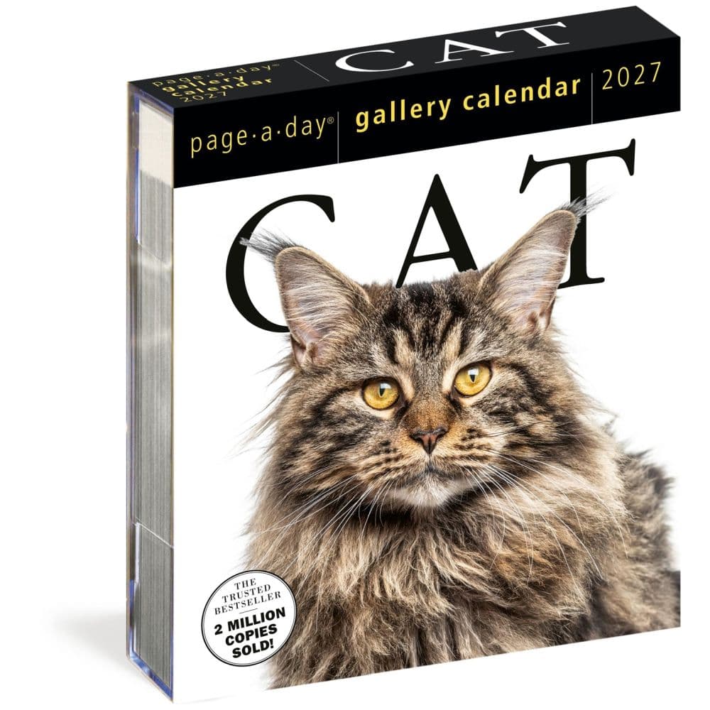 Cat Page-A-Day Gallery Calendar Refill Pack Main Product Image