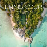 image Tennis Court 2027 Wall Calendar Main Product Image