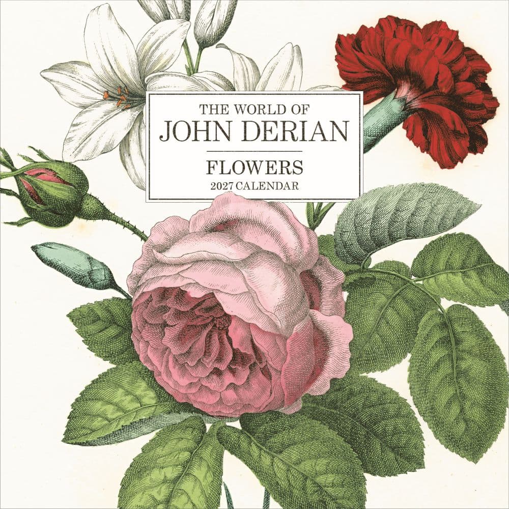 World of John Derian 2027 Wall Calendar