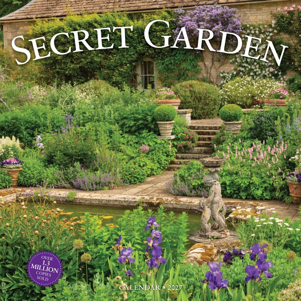 Secret Garden 2027 Wall Calendar Main Product Image